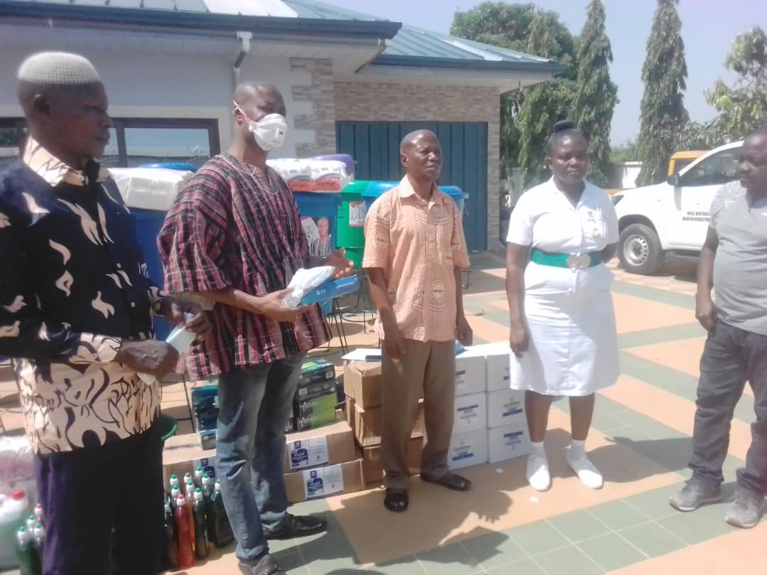 MP Supports COVID-19 Fight In Bole-Bamboi.