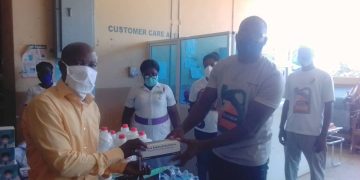 Petrosol Ghana Limited donates PPEs to Bole hospital.