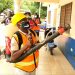 Hon. Salifu Adam Braimah launches disinfection and disinfestation of the Ghana police service installations in Savannah Region.