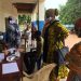 Savannah Regional Women’s Organizer Monitors Voter’s Registration Exercise in Bole-Bamboi Constituency.