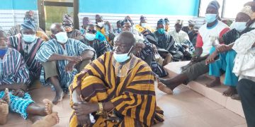 Sarfo Kutuge Feso(l) blessed by Yagbon wura as new Paramount Chief for Bole Traditional Area.