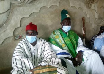 Salifu Adam Briamah visits Bole wura Palace.