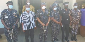 Inspector General of Police (IGP) visits Savannah Region.