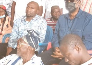 Former President John Mahama celebrates Christmas with children in his native Bole.