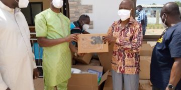 NGO donates assorted medical equipment to Bole District Health Directorate.