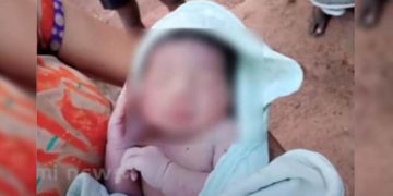 Banda Nkwanta: Abandoned baby rescued.