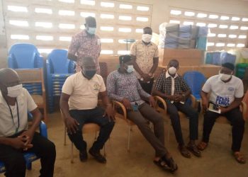 Covid-19- Mr Zakaria Abdul Kassim encourages residents of Sawla- Tuna-Kalba to get vaccinated.