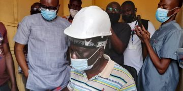 Savannah Regional Minister stops furious cargo drivers from demonstration against Sawla Axle Weighing officials.