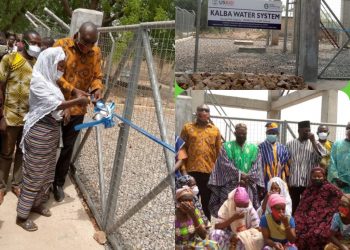 Sawla-Tuna-Kalba District: Small Town Water System Commissioned at Kalba.