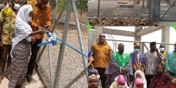 Sawla-Tuna-Kalba District: Small Town Water System Commissioned at Kalba.