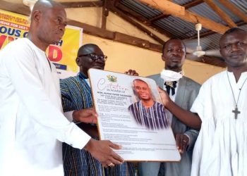 Bole Local Council of Churches Honours MP for Bole- Bamboi Constituency.
