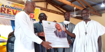 Bole Local Council of Churches Honours MP for Bole- Bamboi Constituency.