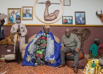Paramount Chief lauds President Akufo Addo for development across his Traditional Area.