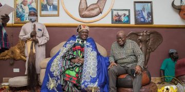 Paramount Chief lauds President Akufo Addo for development across his Traditional Area.