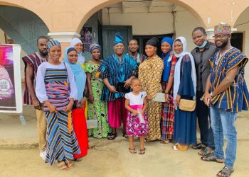 NAGS-UEW Executives paid a visit to Effutu Chief Nana Nenyi Ghartey VII for the second time.