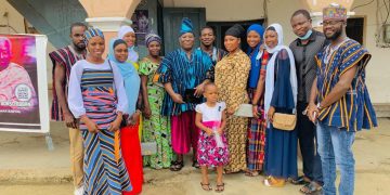 NAGS-UEW Executives paid a visit to Effutu Chief Nana Nenyi Ghartey VII for the second time.