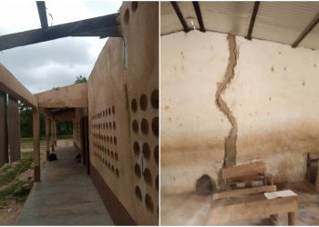 Soma-Jang Electoral Area Assembly man appeals for renovation of 20-year-old classroom block.