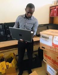 Hon. Banasco Nuhu Seidu announces Portal for free laptops distribution for tertiary students.
