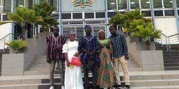 Executives of NAGS-UEW branch paid a courtesy call on Savannah Regional Members of Parliament.