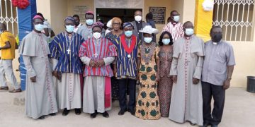 Presiding Bishop of Methodist Church of Ghana visits Bole Circuit of the Methodist Church Ghana.