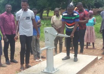 Kawurbi Electoral Area Assemblyman Gives Clean Water To Communities.