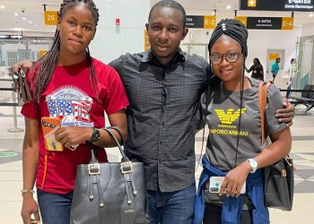 Sawla: Nasco Feeling Minds presents scholarships to two female students.