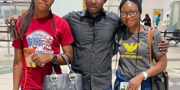 Sawla: Nasco Feeling Minds presents scholarships to two female students.