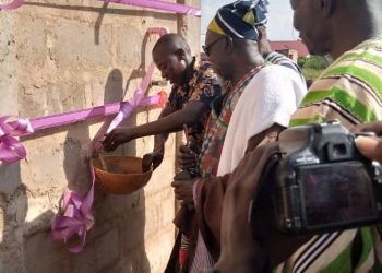 Bolewura Lauds Zion Community Church International For Providing Water To Communities In Bole Traditional Area.