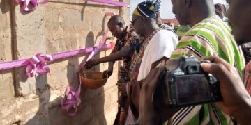 Bolewura Lauds Zion Community Church International For Providing Water To Communities In Bole Traditional Area.