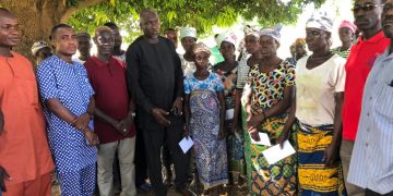 Savannah region NPP chairman visits families of Offinso-Abofour accident victims.