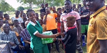 Jentige D/A primary school wins Chache electoral area inter schools football competition.