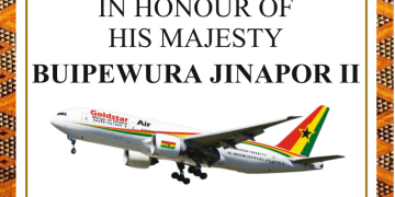 Goldstar Air honours Buipewura.