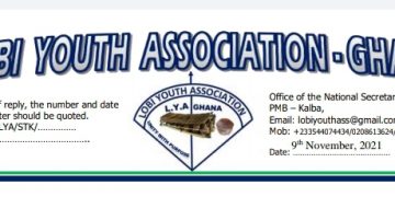 Lobi Youth Association hails Wa West DCE.