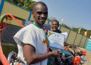 VAYA Congratulates Mr. Benard Gbolo For Winning National Best Agro-forestry Farmer.