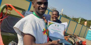VAYA Congratulates Mr. Benard Gbolo For Winning National Best Agro-forestry Farmer.