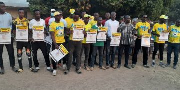 Bole District Juvenile Volleyball marks one year anniversary; honours coaches and others.