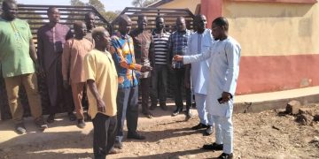 North-Gonja DCE hands over completed projects in his District.