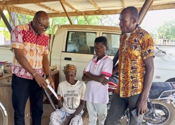 Let’s Support The Less Privileged-Bole District National Health Insurance Authority Manager.