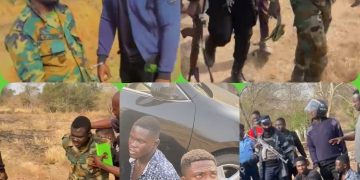 Five suspected car snatchers nabbed.