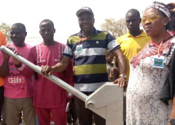 Gberike community gets potable water.