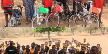 Nasco Feeding Minds donates bicycles to students, free school uniforms to pupils.