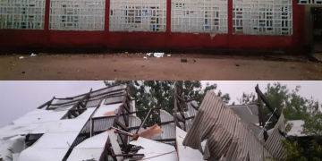 Sawla-Tuna-Kalba District: Rainstorm causes havoc in Kalba.