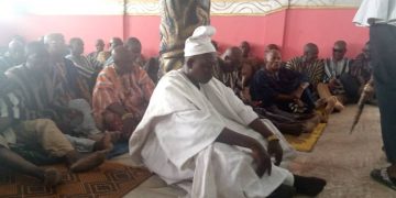 Tuna wura Alhaji Dramani Mumuni Enskinned As Mandari wura.