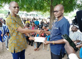 MP donates funds towards rehabilitation of Kalba health center.