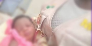 Tuna Vaglakoori adopts newly born baby dumped into a public toilet.