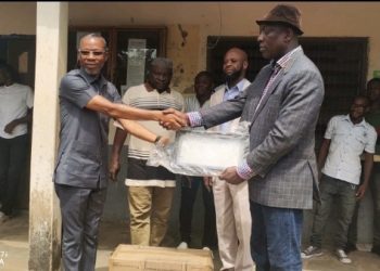 Sawla-Tuna-Kalba MP lightens Tuna Senior High Technical School and environs.