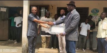 Sawla-Tuna-Kalba MP lightens Tuna Senior High Technical School and environs.