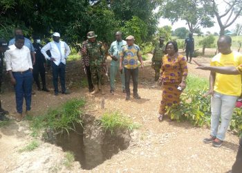 Upper West Regional Minister Inspects Illegal Mining Sites At Wa West District.