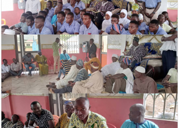 Leadership of Bole Technology Solution Center visits Bolewura.