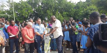 NGO commissions two boreholes in Sawla- Tuna-Kalba District.